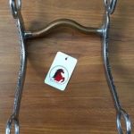 FRENO FIJO, BOCADO COBRE Y PATAS DE ACERO LABRADO